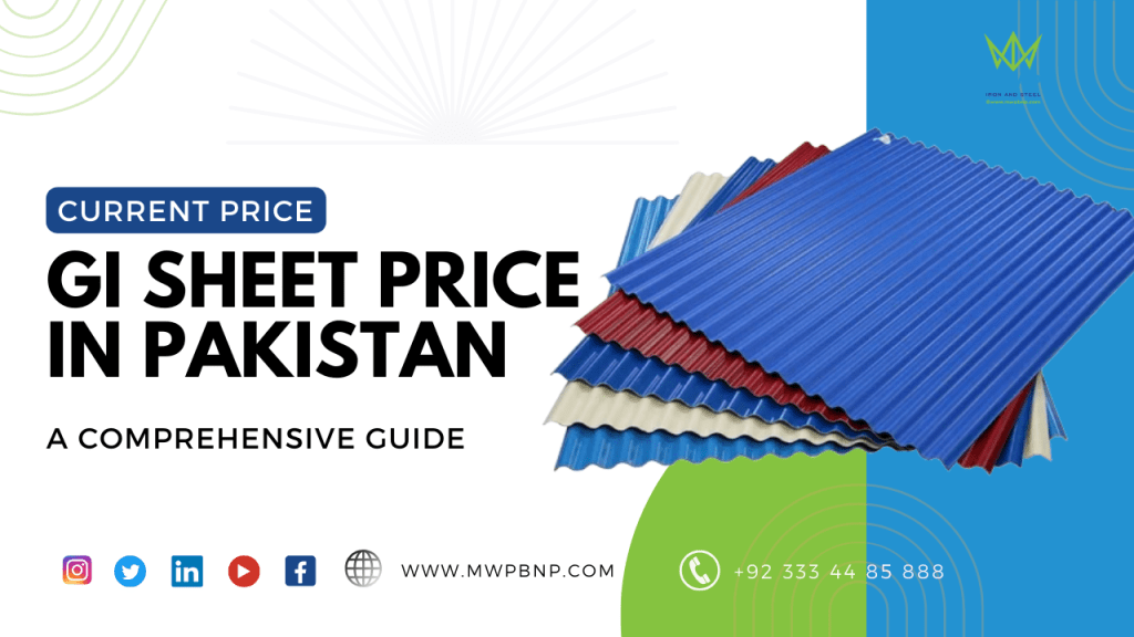 Gi Sheet Price In Pakistan A Comprehensive Guide Mwpbnp Iron And