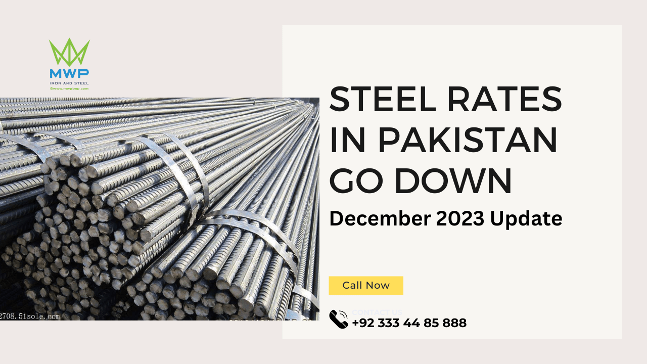 Steel Rates in Pakistan Go Down