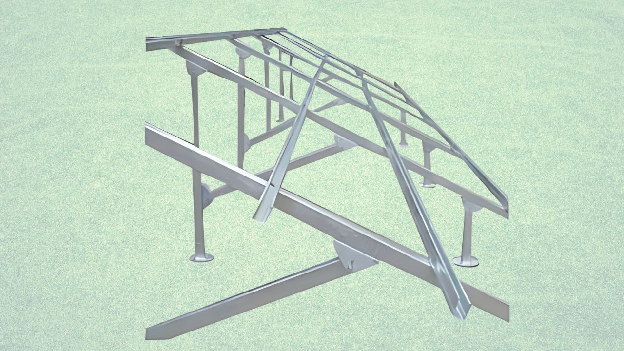 Solar Panel Steel Frame