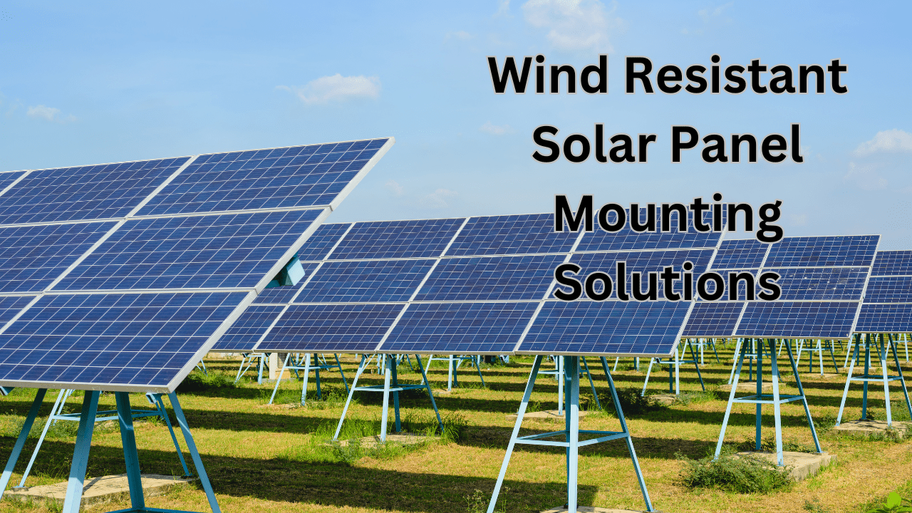 Wind Resistant Solar Panel